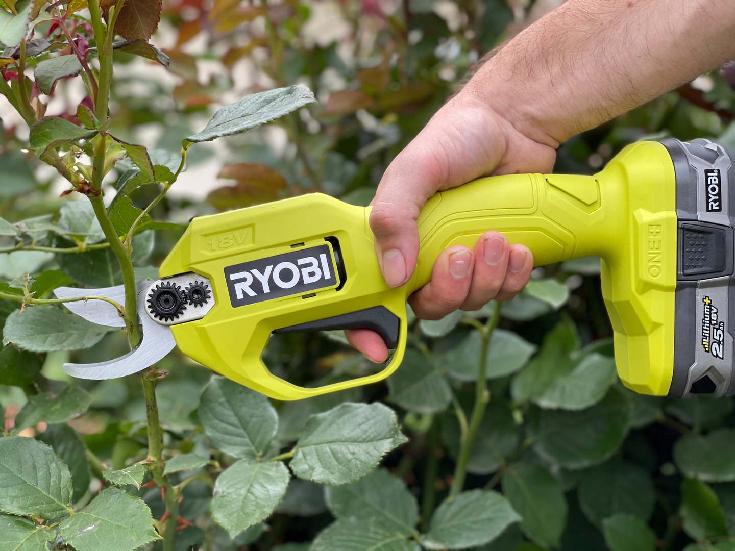 Akkuoksasakset Ryobi RY18SCA-0 18V ONE+ runko