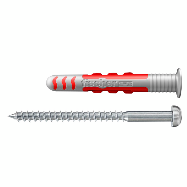 Yleistulppa Fischer Duoseal S 6x38 + A2 ruuvit 50kpl