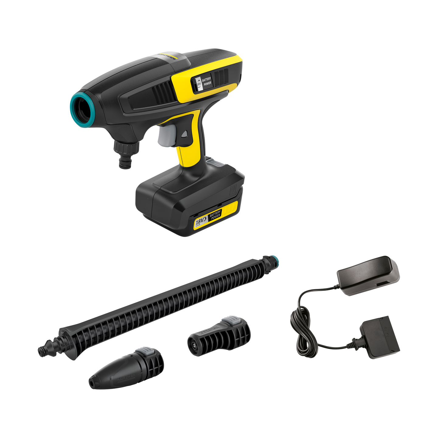 MELLANTRYCKSTVÄTT kärcher KHB 6 BATTERY SET