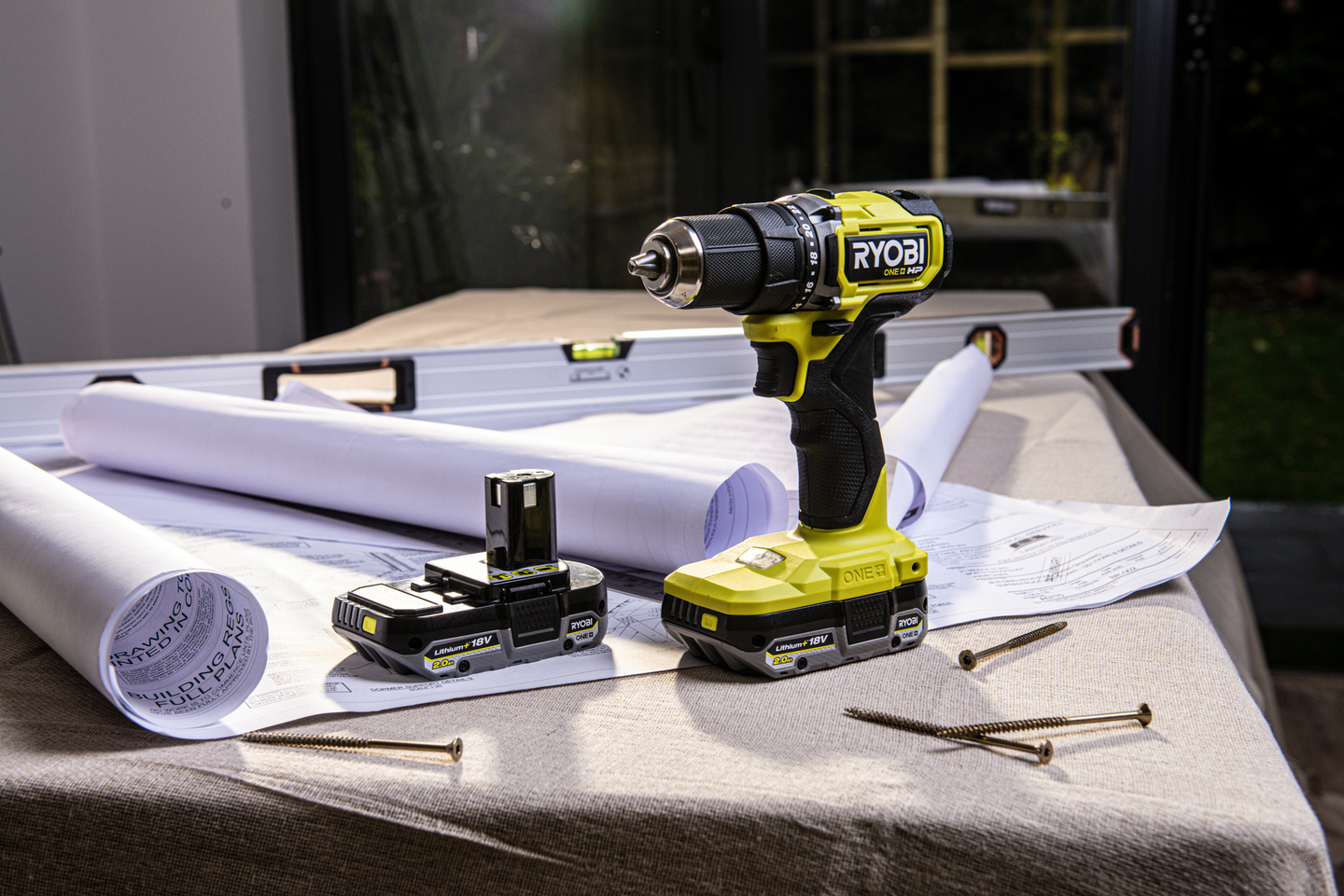 Akkuporakone Ryobi RDD18C-220S 18V ONE+ HP Compact 2x2,0Ah