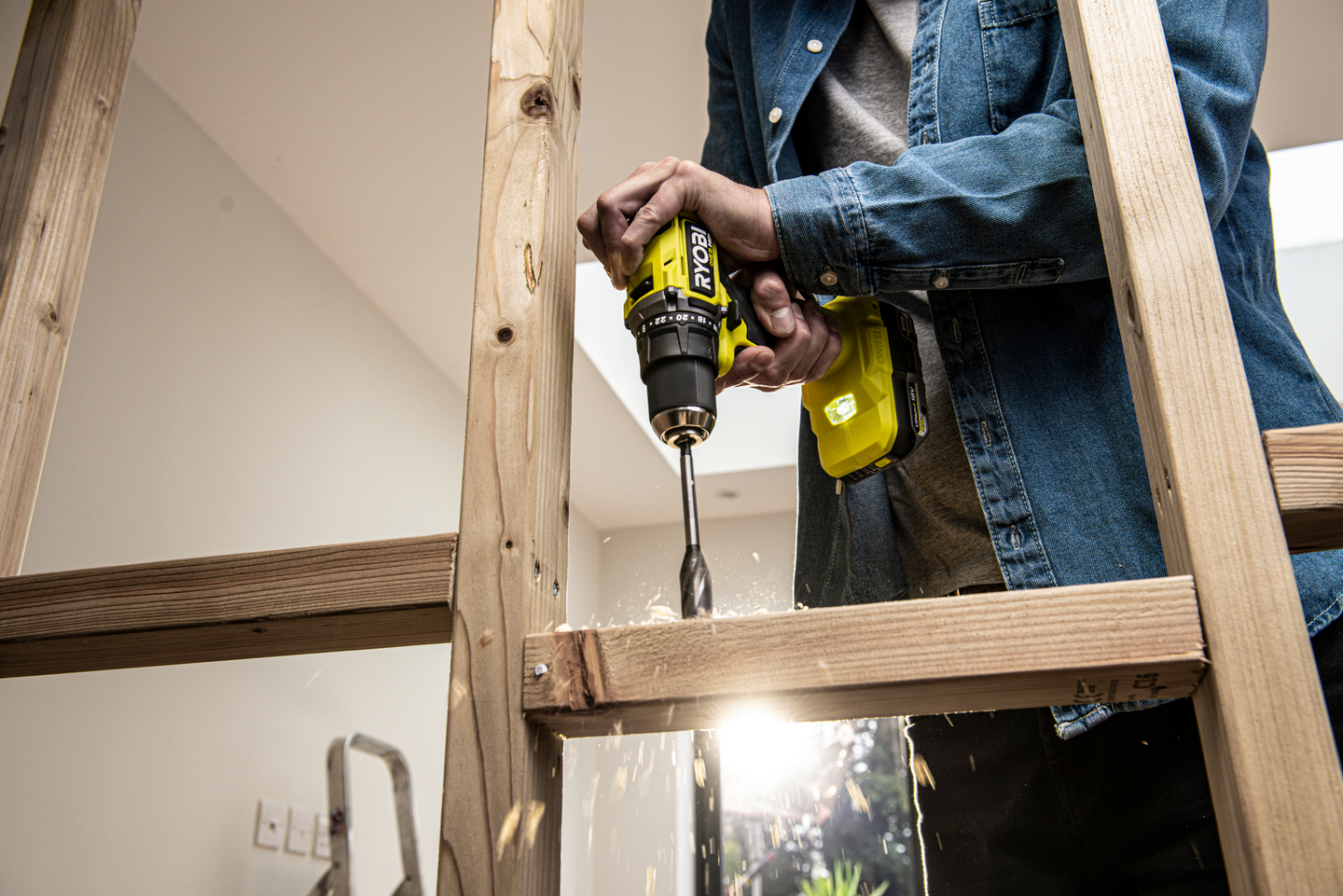 Akkuporakone Ryobi RDD18C-220S 18V ONE+ HP Compact 2x2,0Ah