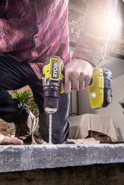 Akkuiskuporakone Ryobi RPD18C-0 18V ONE+ HP, ei akkua