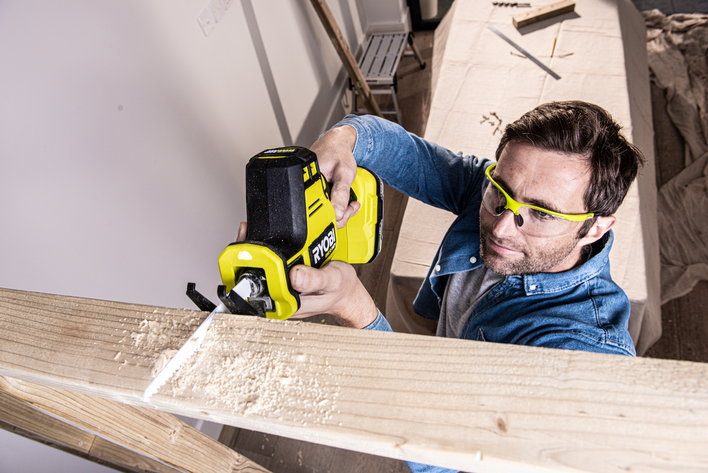 Puukkosaha Ryobi RRS18C-0 18V ONE+ HP Compact runko