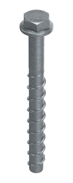 Betoniruuvi Sormat S-CSA+ 14x150/35/85 SW21 ML pinnoitettu 10kpl
