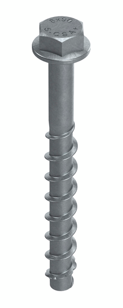 Betoniruuvi Sormat S-CSA+ 8x90/25/40 SW13 ML pinnoitettu 50kpl