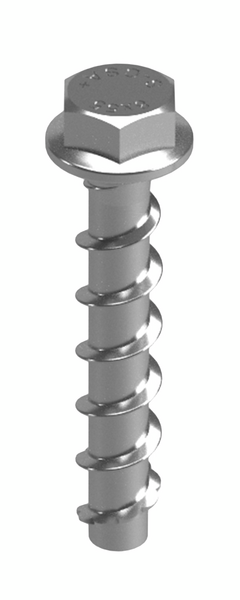 Betoniruuvi Sormat S-CSA+ 8x55/5 SW13 sähkösinkitty 5kpl