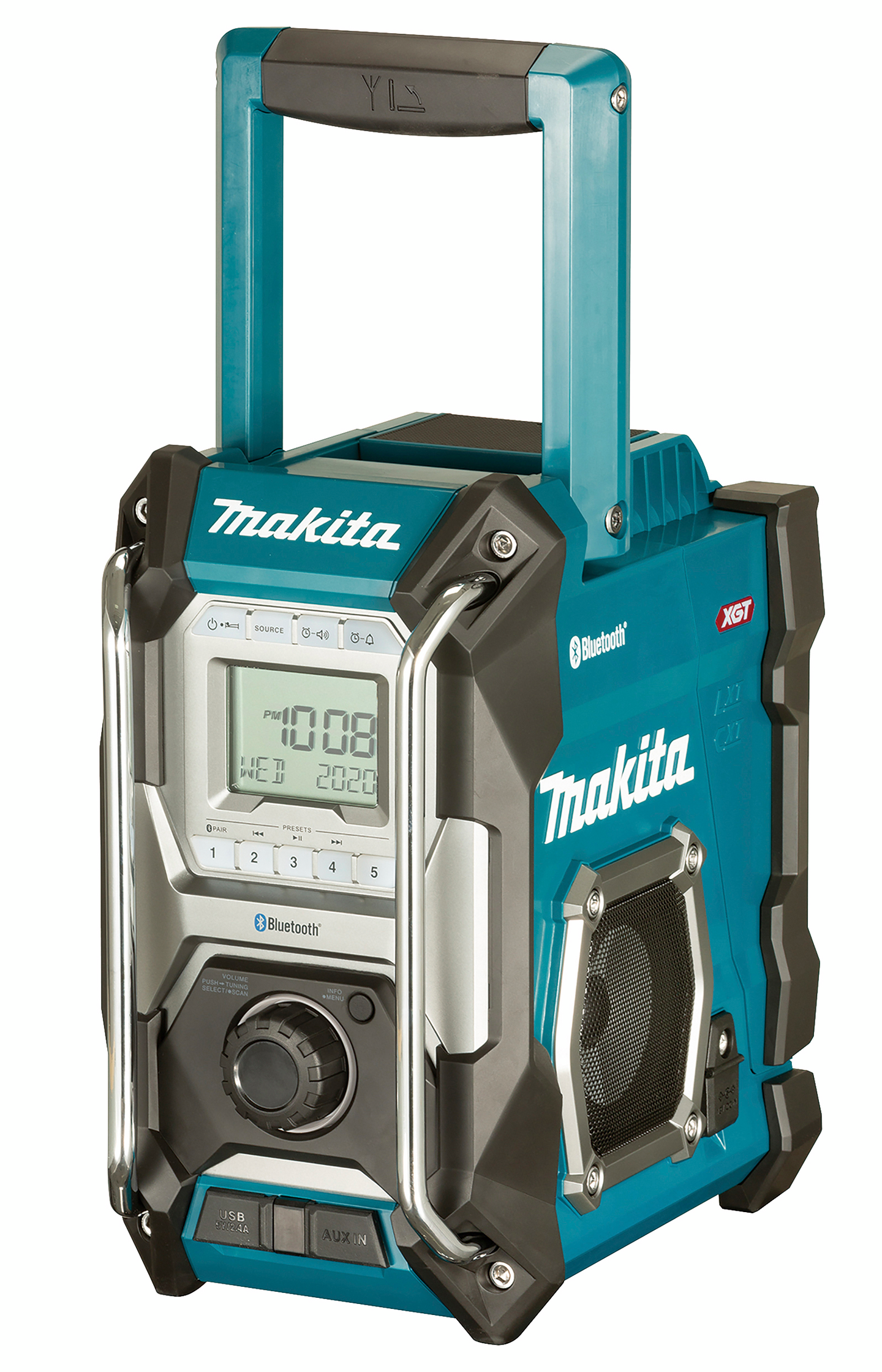 Radio ja Bluetooth-kaiutin Makita MR002GZ CXT/LXT/XGT tai verkkovirta runko
