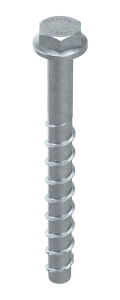 Betoniruuvi Sormat S-CSA+ 14x150/35/85 SW21 sähkösinkitty 10kpl