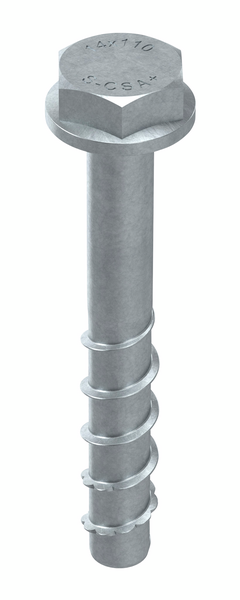 Betoniruuvi Sormat S-CSA+ 14x110/45 SW24 sähkösinkitty 10kpl