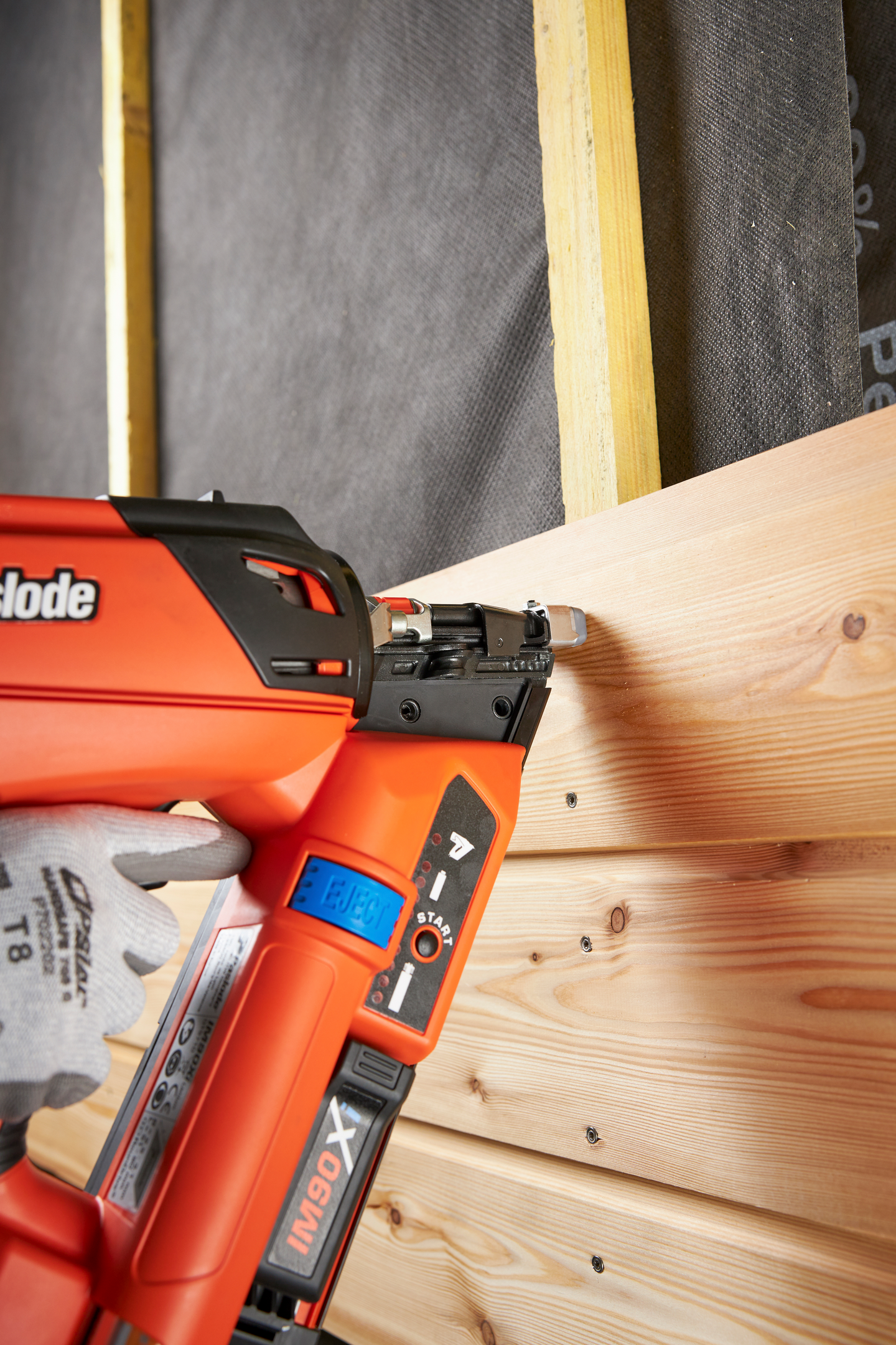 Ulkoverhousvarmistin Paslode IM90Xi/IM100Xi naulaimille