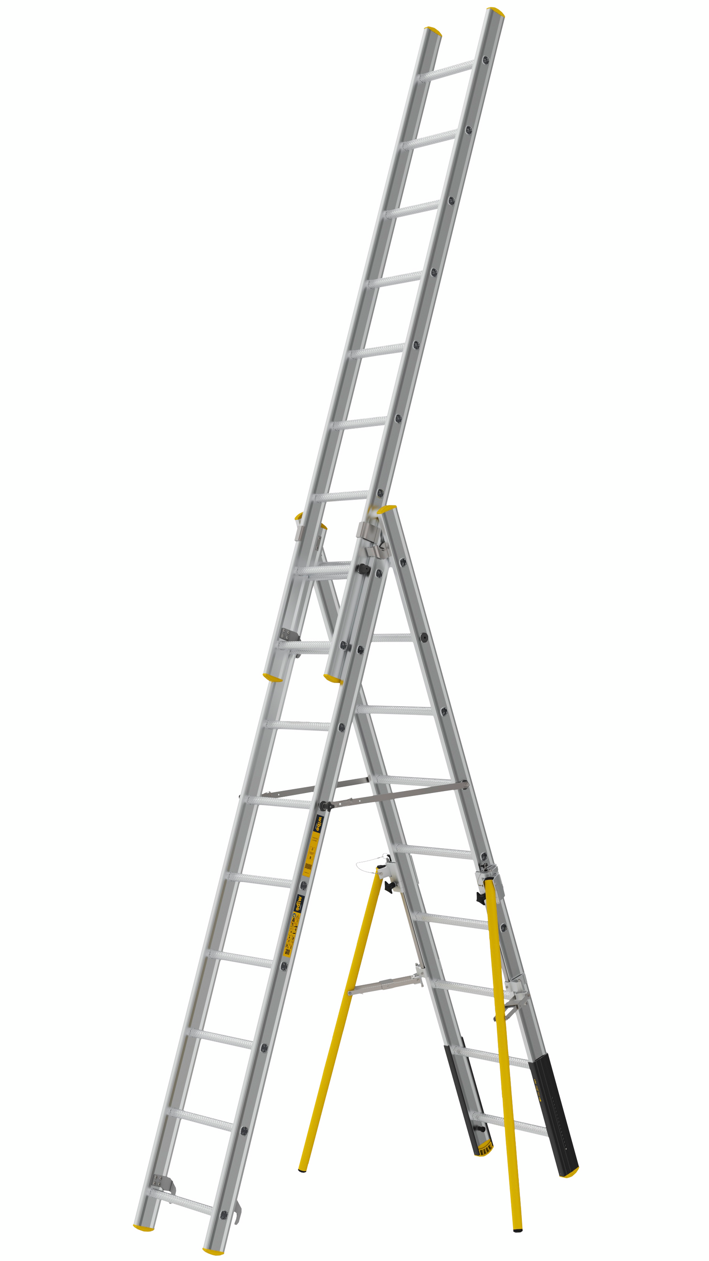 Nojatikkaat W.steps 3-osaiset PROF+ LPX-T7 7,0m 860307