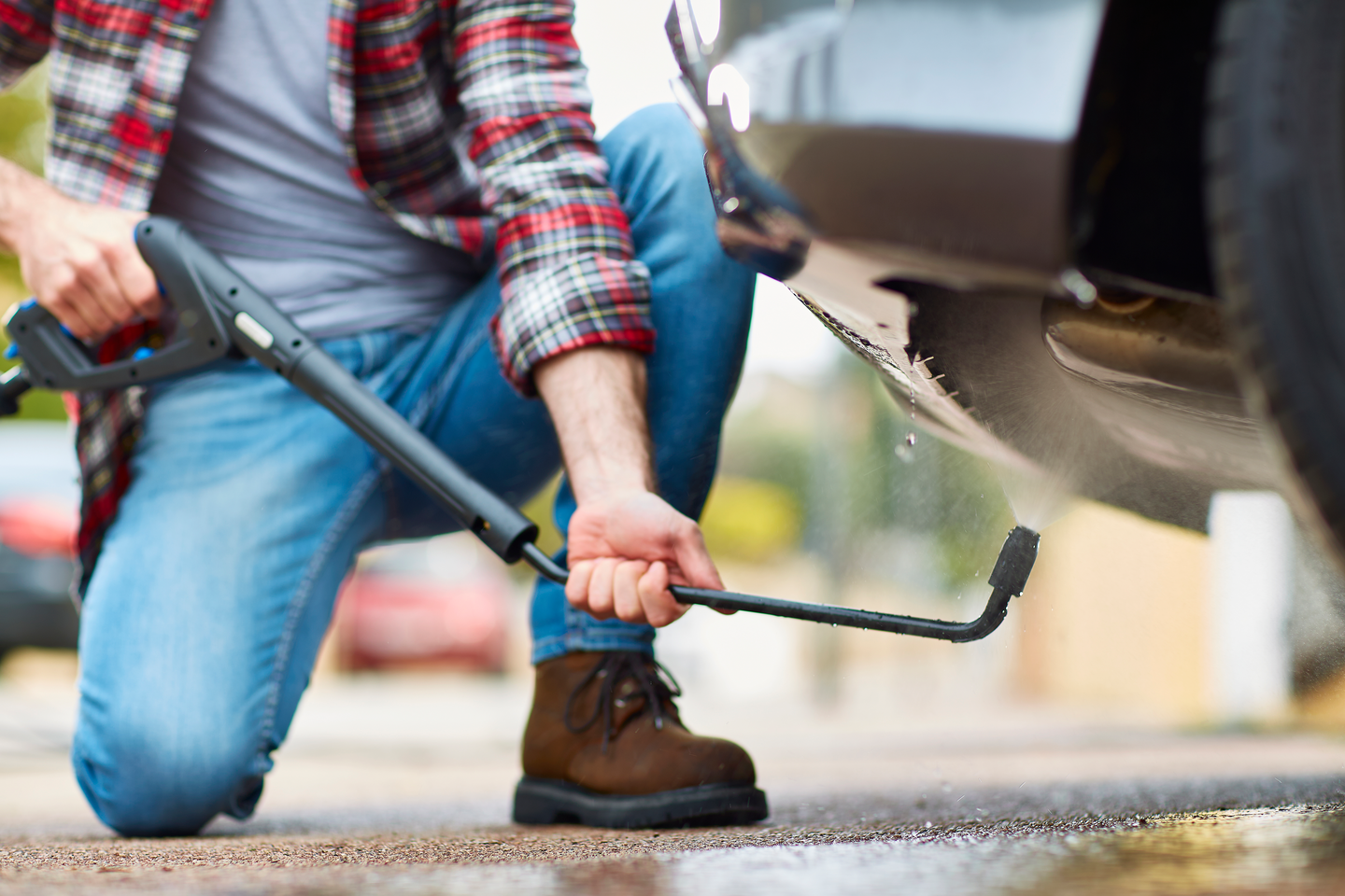 Alustanpesusuihkuputki Nilfisk bajonet liitos