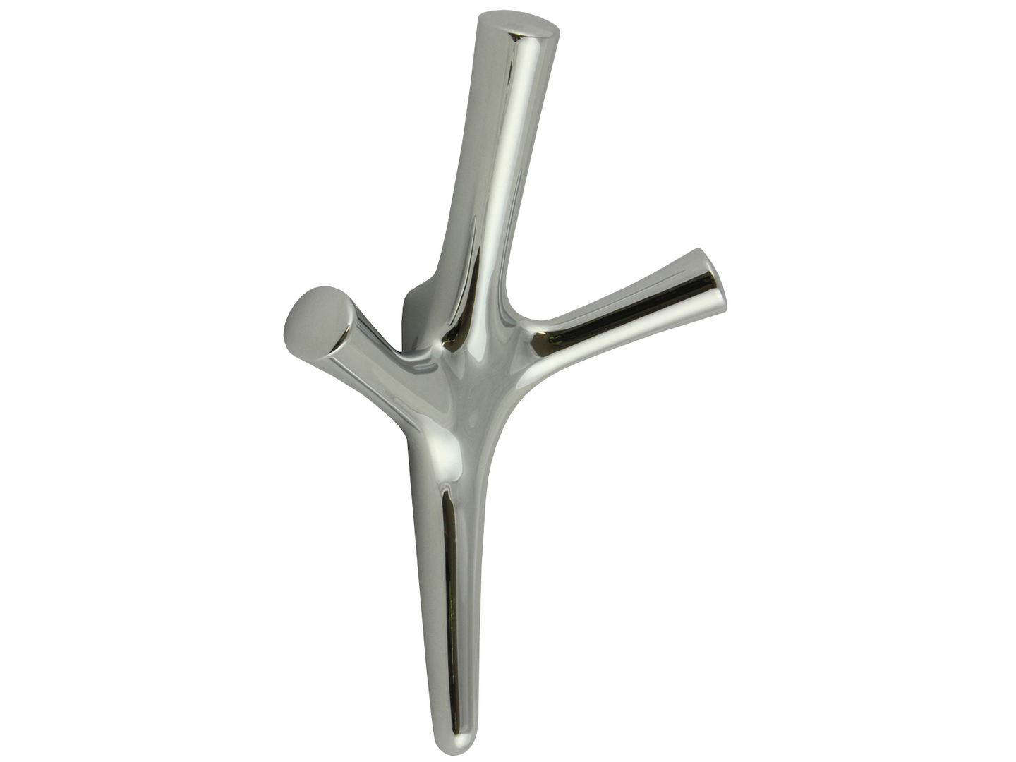 Vaatekoukku Pisla Nature 3L Zn/kromi