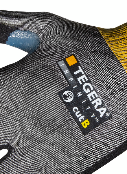 Viiltosuojakäsineet TEGERA 8805R nitriili/Aqua PU