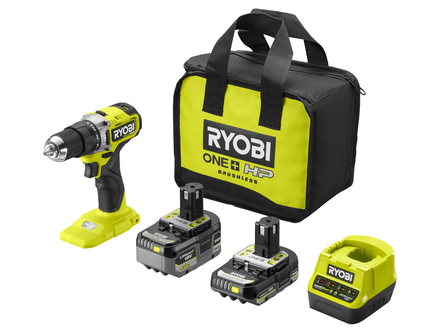 Akkuiskuporakone Ryobi RPD18C-242S 18V ONE+ HP