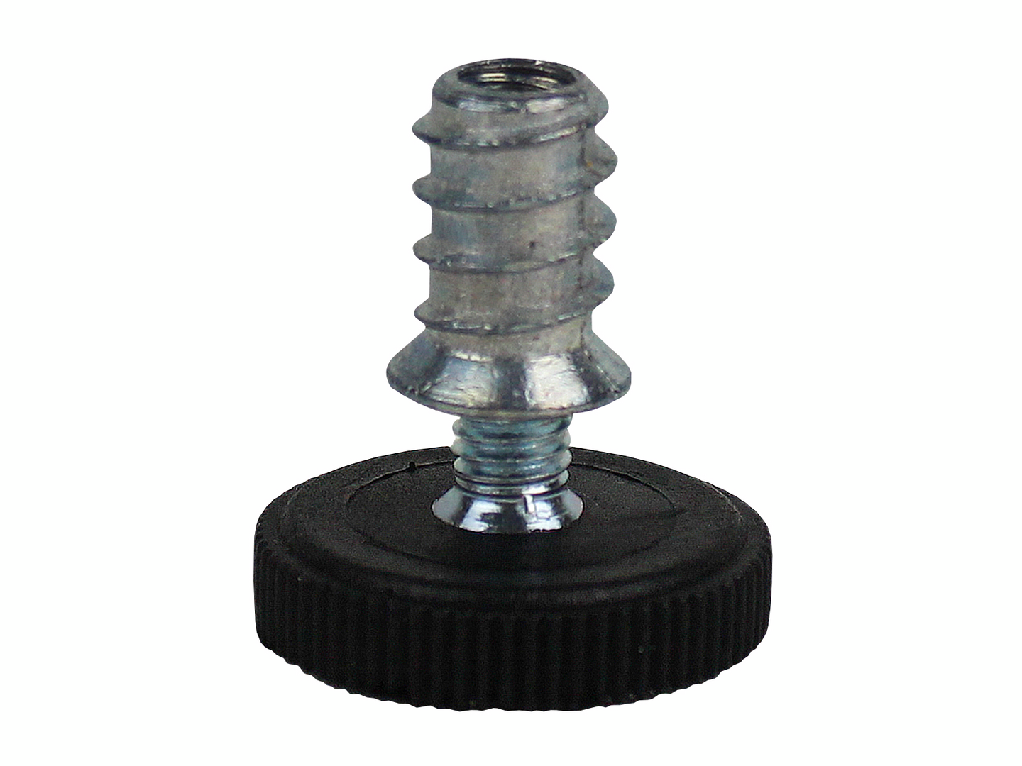 Säätöjalka PROF M6 x 25mm musta 4kpl