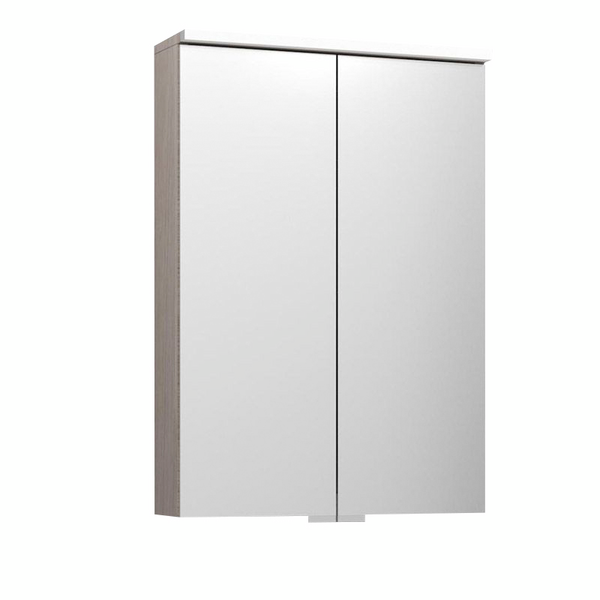 Peilikaappi Svedbergs Sarek 50 valkotammi LED pesuallasvalo vikavirtakytkin