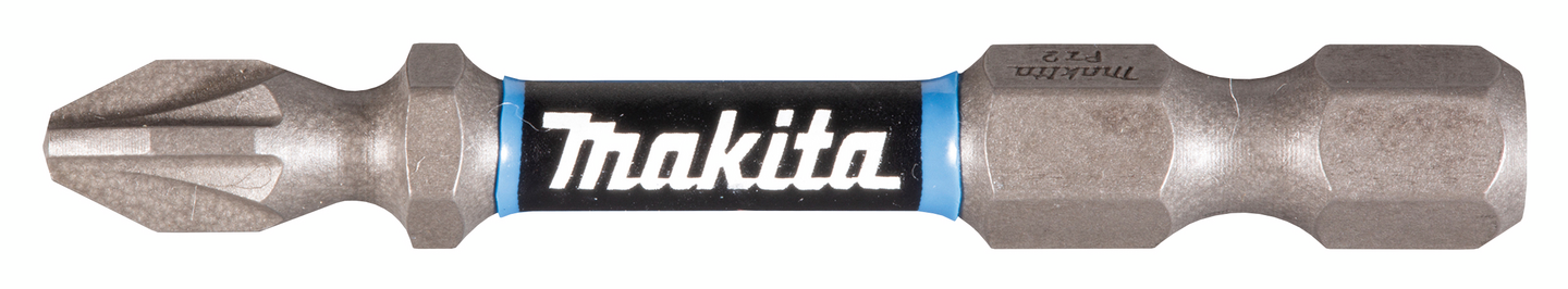 Ruuvauskärki Makita 50mm PZ2 2kpl, Impact Premier iskevälle ruuvinvääntimelle