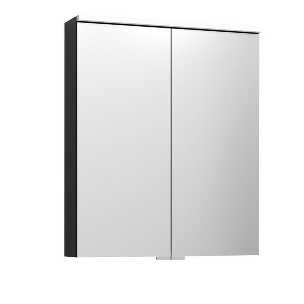 Peilikaappi Svedbergs Sarek 60 musta tammi LED vikavirtakytkin