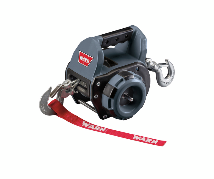 Porakonevinssi Warn 337 kgf, 12,2m synteettisellä köydellä