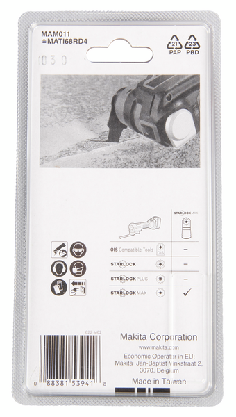 Timanttiterä segmentti Makita 68mm k40 Starlock Max