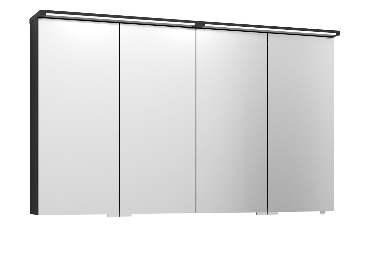 Peilikaappi Svedbergs Skuru 120 musta tammi LED vikavirtakytkin