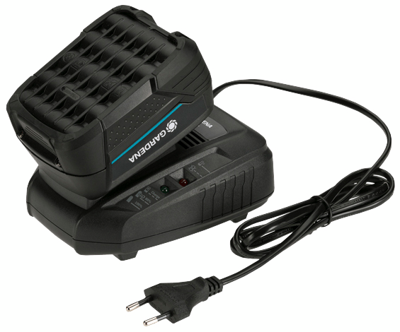 Akkusarja GARDENA P4A 4,0Ah PBA 18V/72 + AL 1830