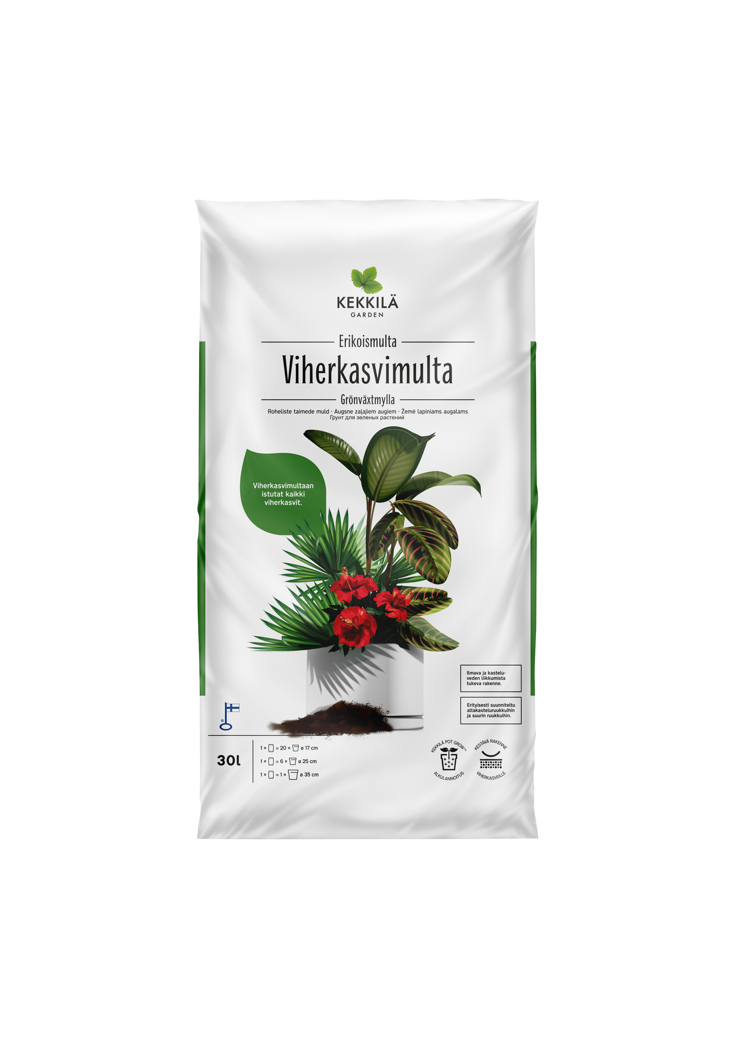 Viherkasvimulta Kekkilä 30l