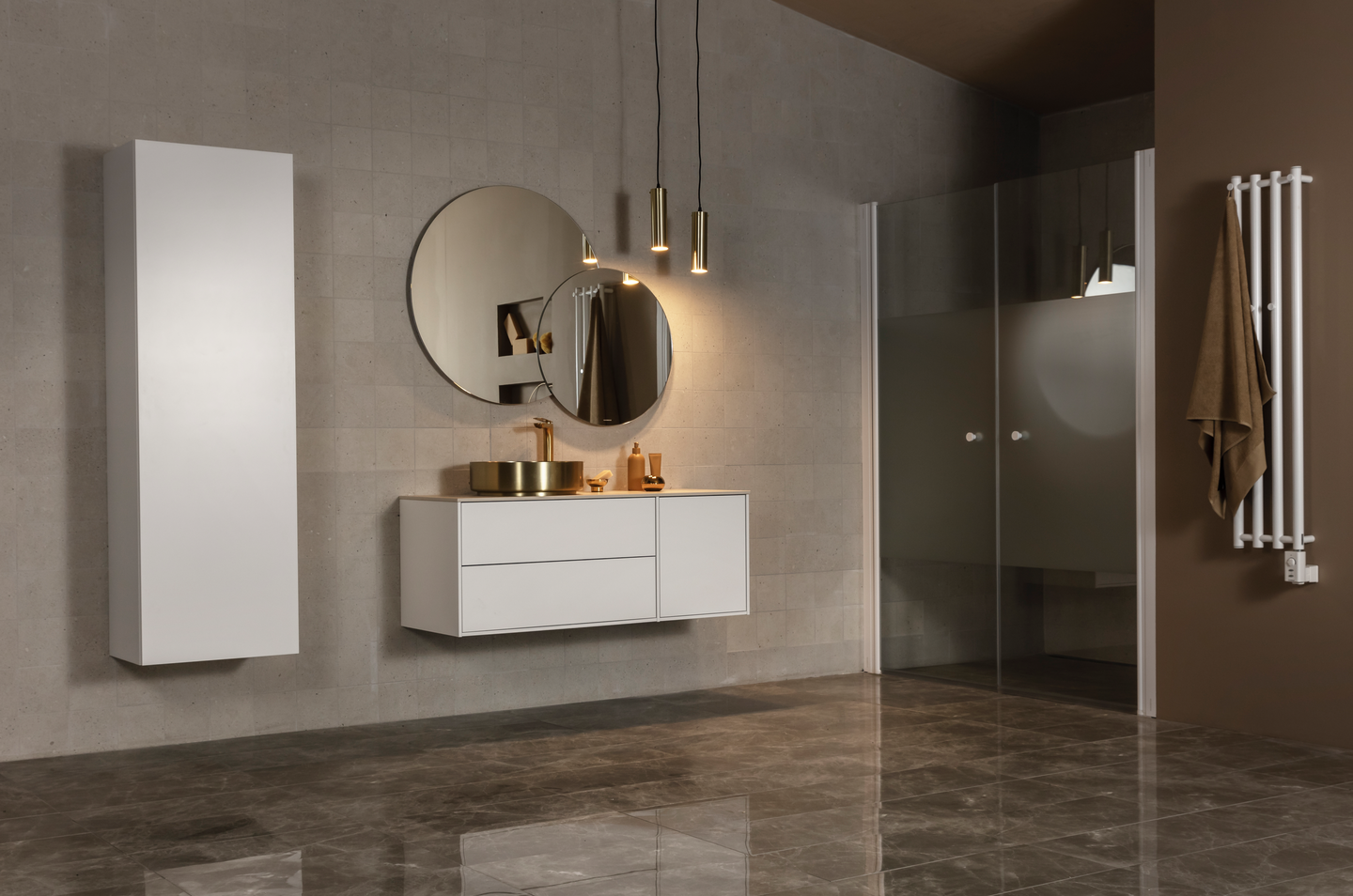 STOMME SVEDBERGS HÖGSKÅP VIT 4HYLL 50X33X160CM