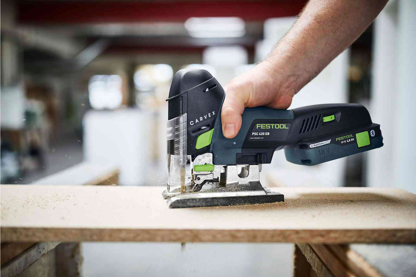 Akkupistosaha Festool PSC 420 EB-BASIC