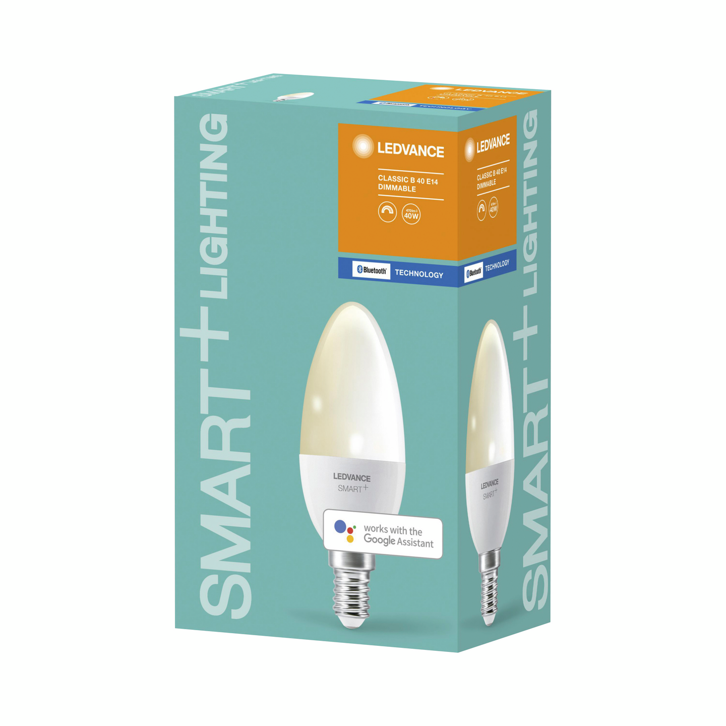 Led-kynttilälamppu LEDVANCE SMART+ Bluetooth 470lm WW E14 himmennettävä