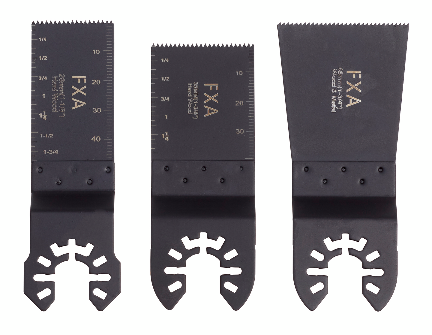 Monitoimikoneen yleisteräsarja FXA 3-osainen