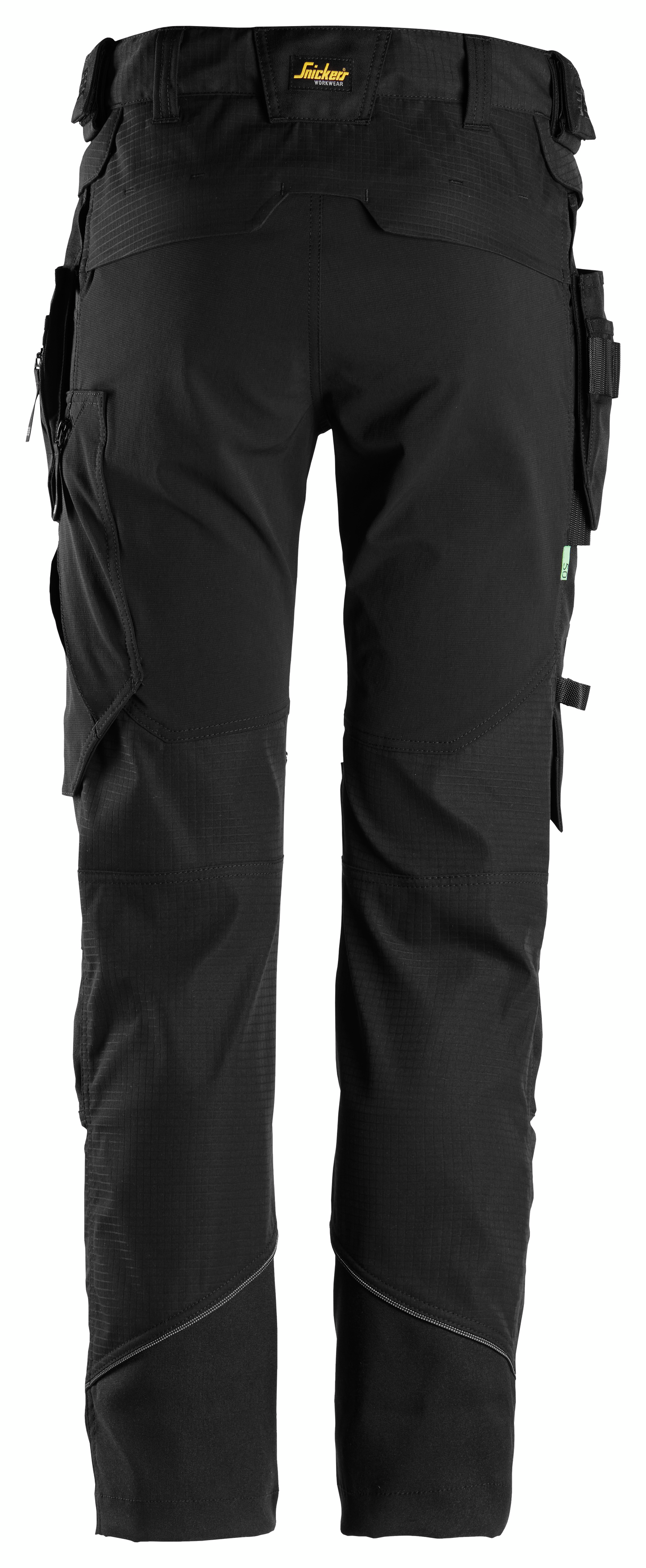 Housut Snickers 6972-0404 irrotettavat riipputaskut musta