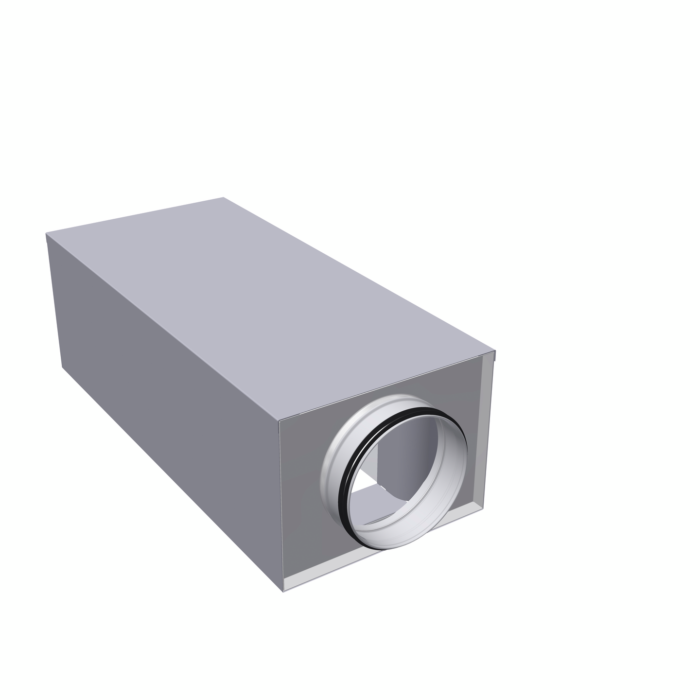 Äänenvaimennin Lindab kantikas KVDPX 200-1000-3