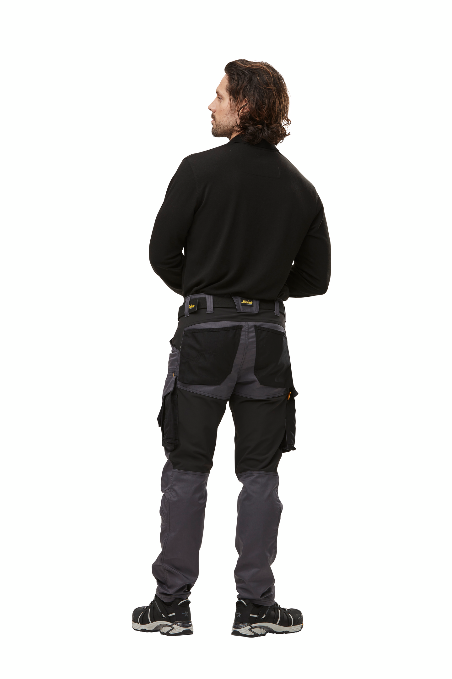 Housut Snickers 6803-0404 Stretch reisitaskut musta