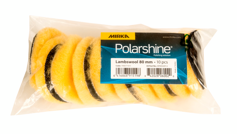 Kiillotuslaikka Mirka Pro 80mm villa tarra 10kpl