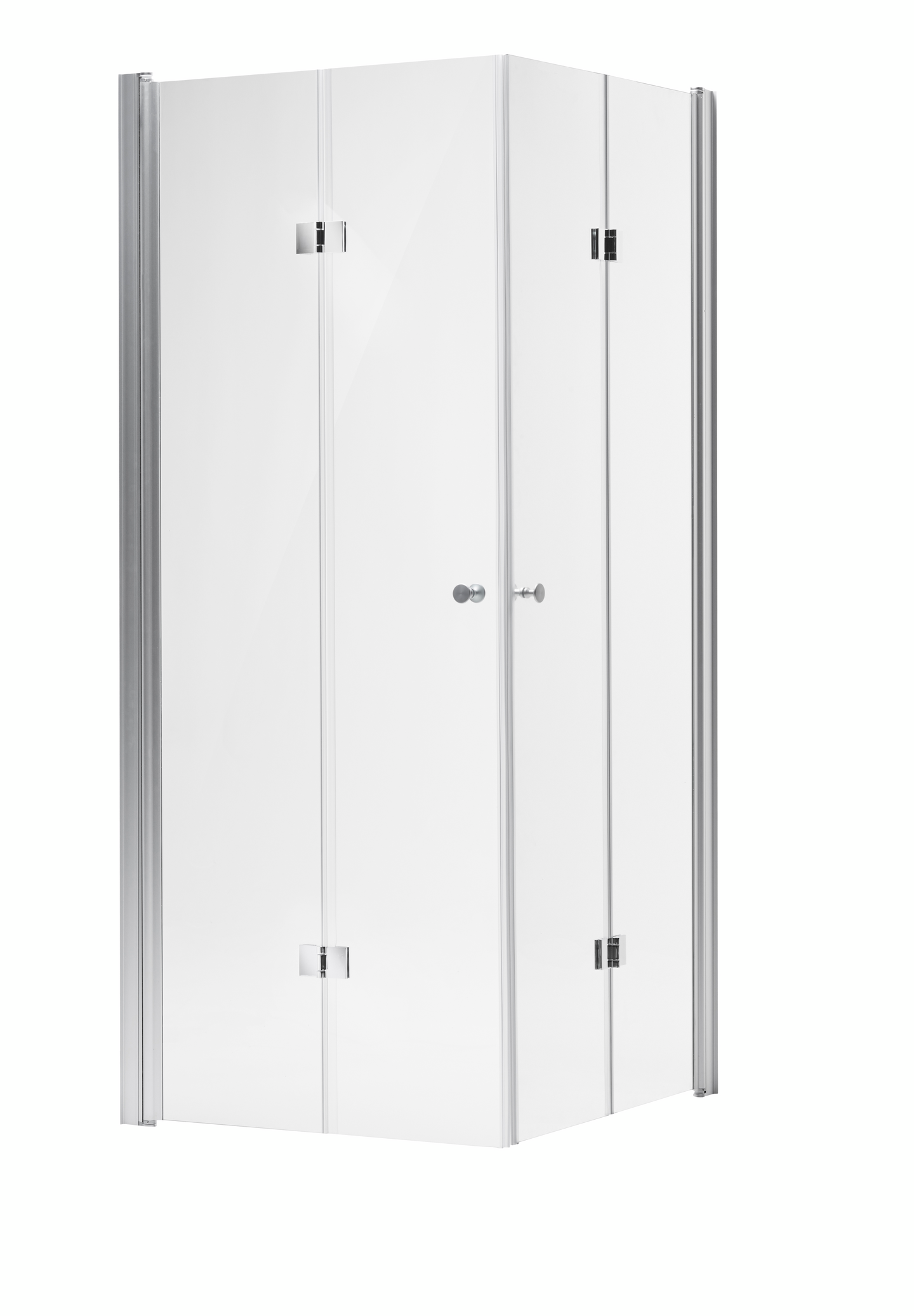 Suihkuseinä taittuva 76x190cm kirkas lasi