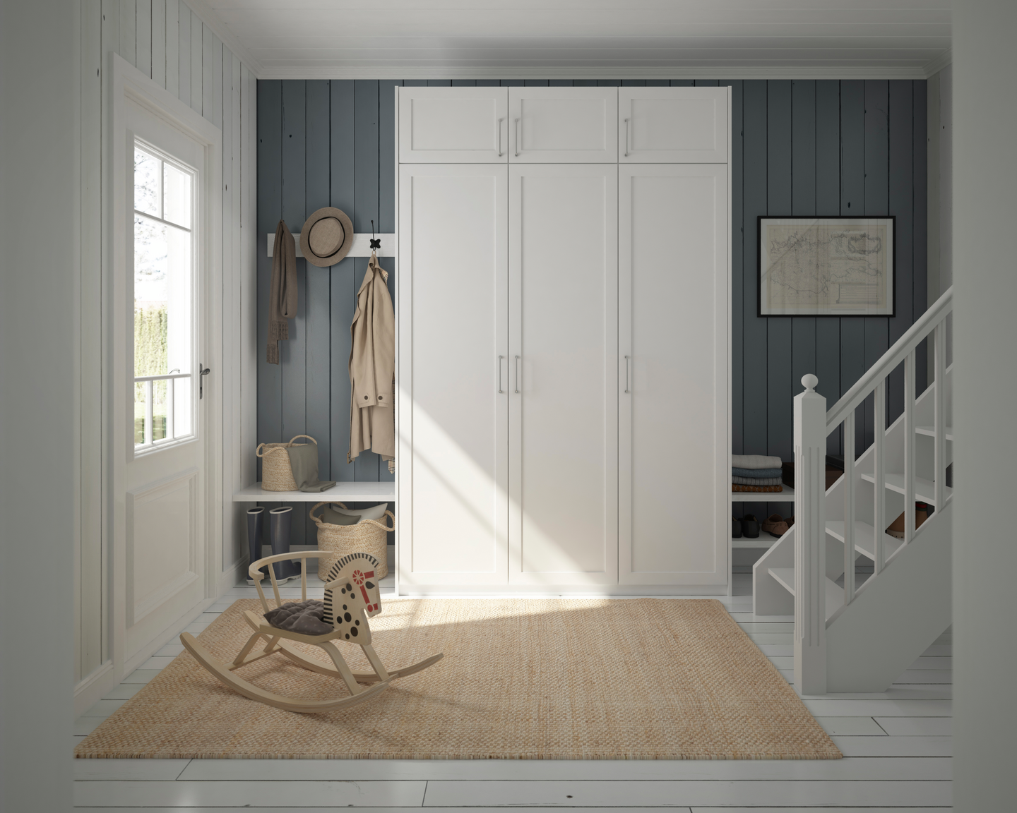 Kalustelevy Cello Luosto korkea 2324x588x19 mm