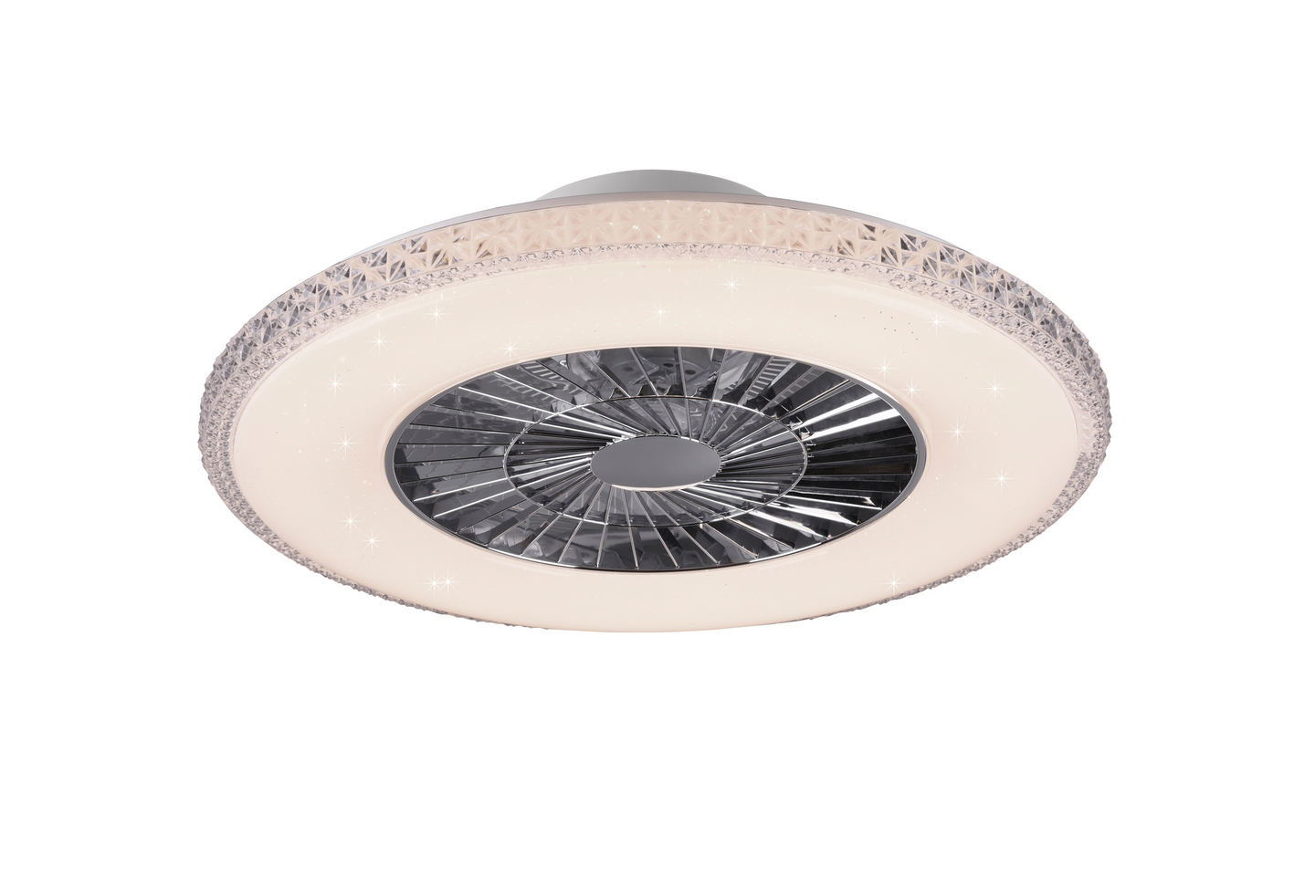 Tuuletinplafondi TRIO Harstad led 39,6W kirkas
