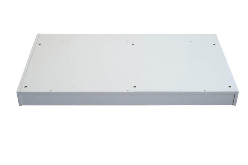 Liukuovikomeron sokkeli Cello valkoinen 120x10x63cm