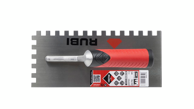 Laastikampa Rubi 28cm 10x10mm Rubiflex