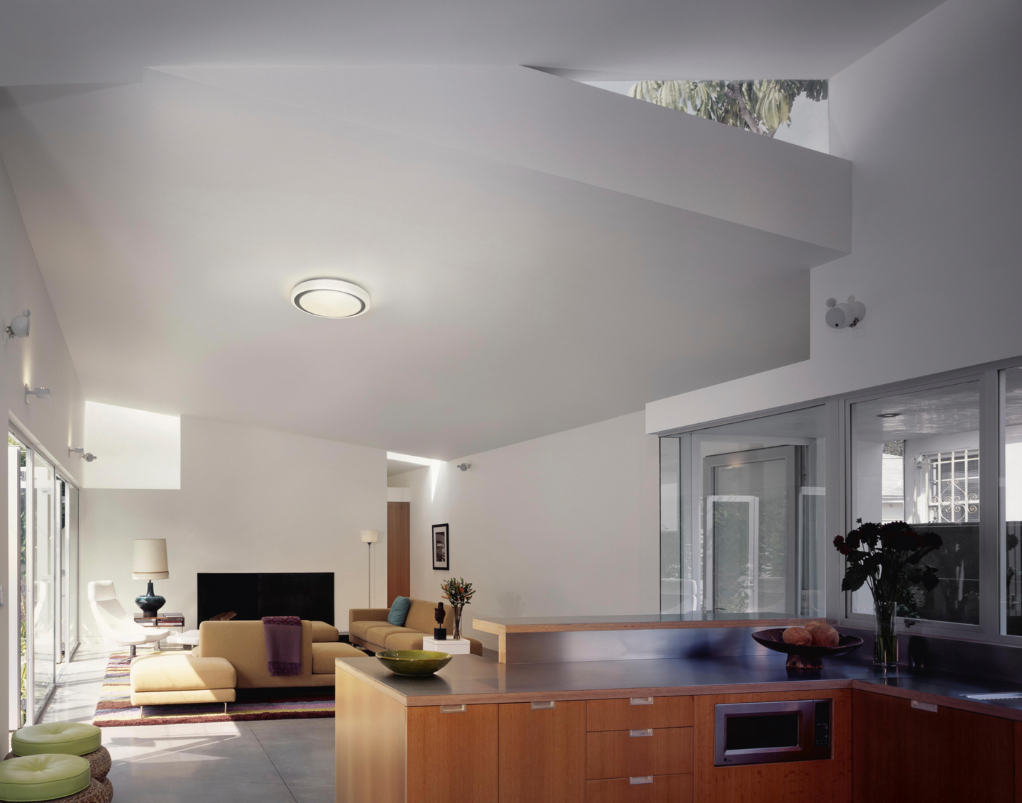 Kattovalaisin LEDVANCE SMART+ WiFi Orbis Moon Round 380 2500lm valkoinen