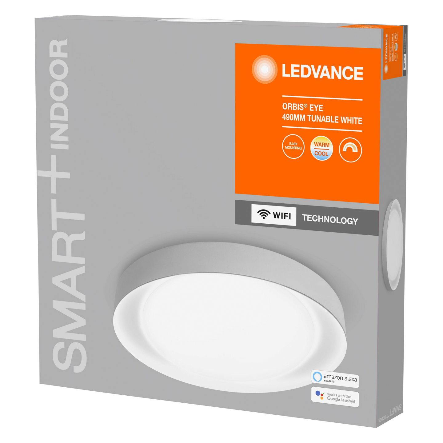 Kattovalaisin LEDVANCE SMART+ WiFi Orbis Eye Round 490 3300lm valkoinen
