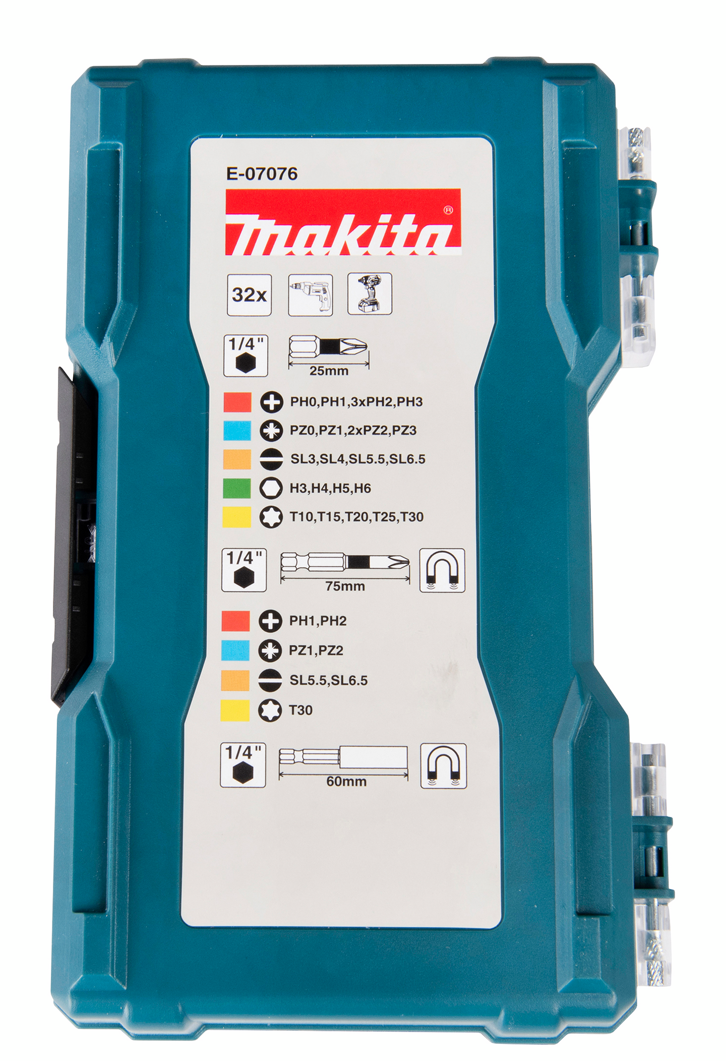 Ruuvikärkisarja Makita 32-osainen