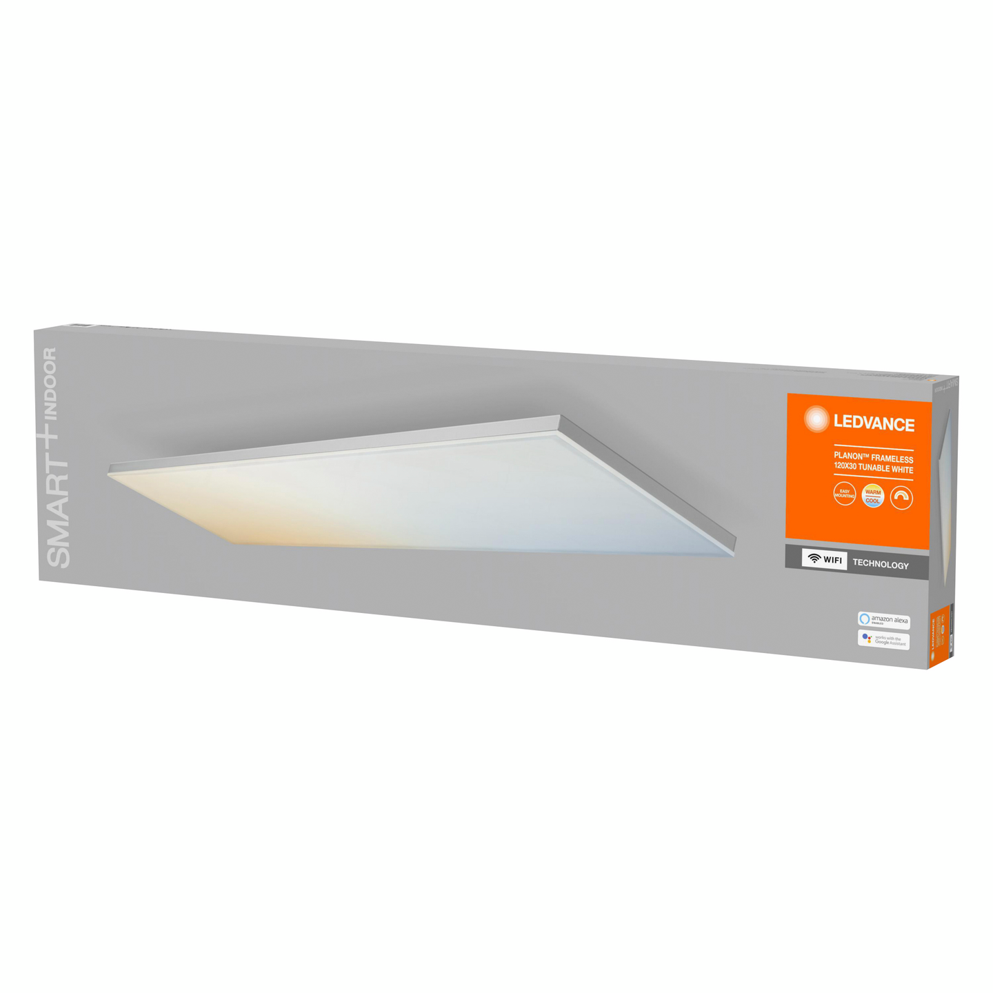 Paneelivalaisin LEDVANCE SMART+ WiFi Planon Frameless 120x30 3400lm valkoinen