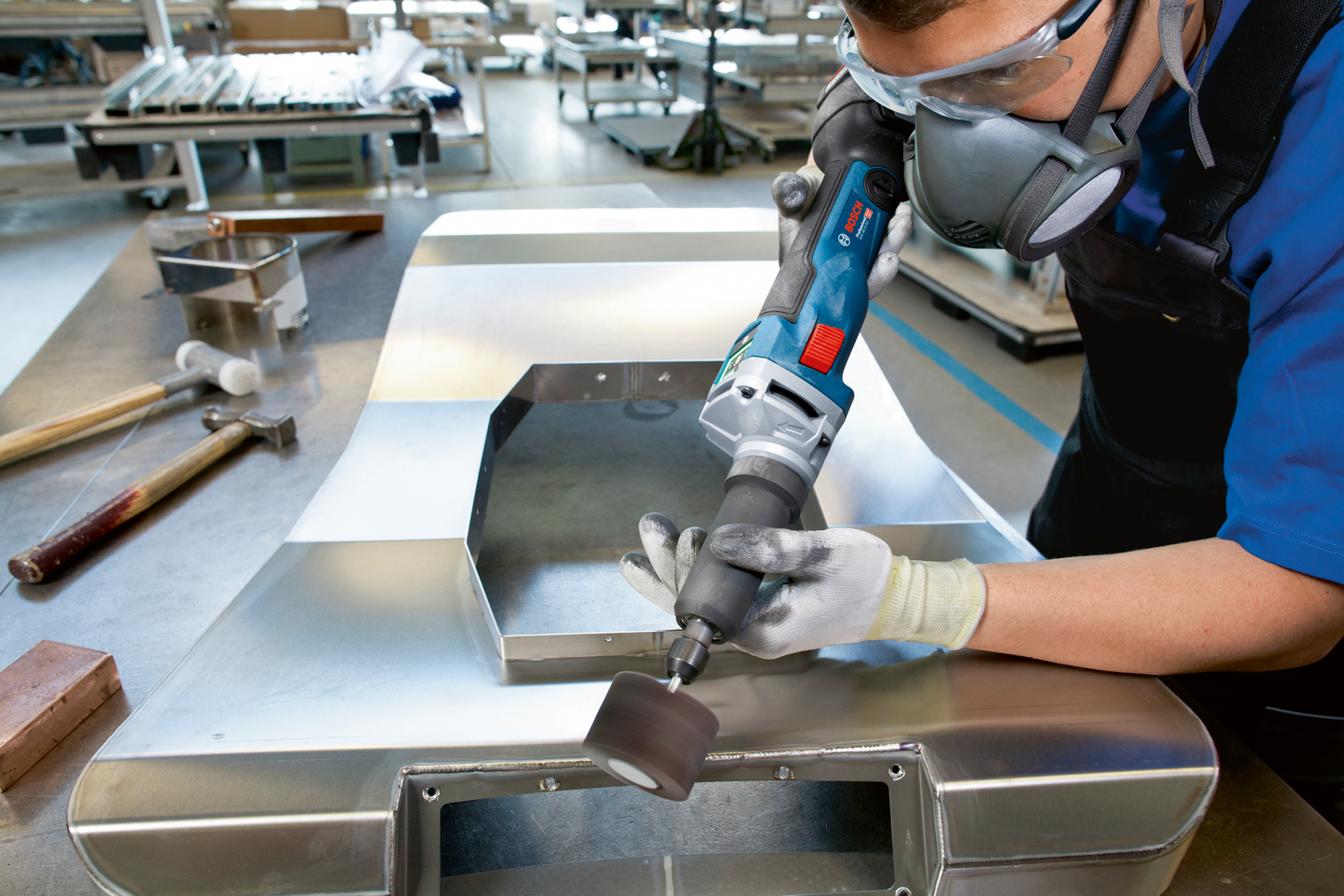 Akkusuorahiomakone Bosch GGS 18V-10 SLC Solo L-Boxx