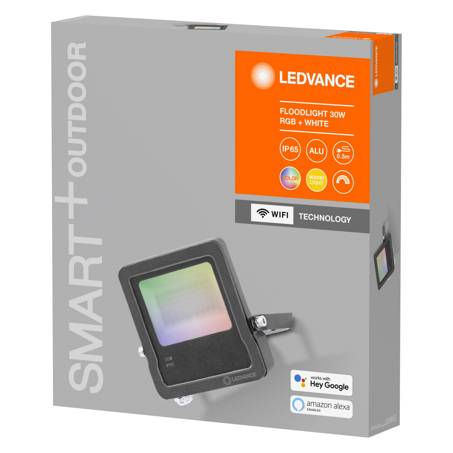 Ulkovalaisin LEDVANCE SMART+ WiFi Outdoor Flood 2190lm rgbw