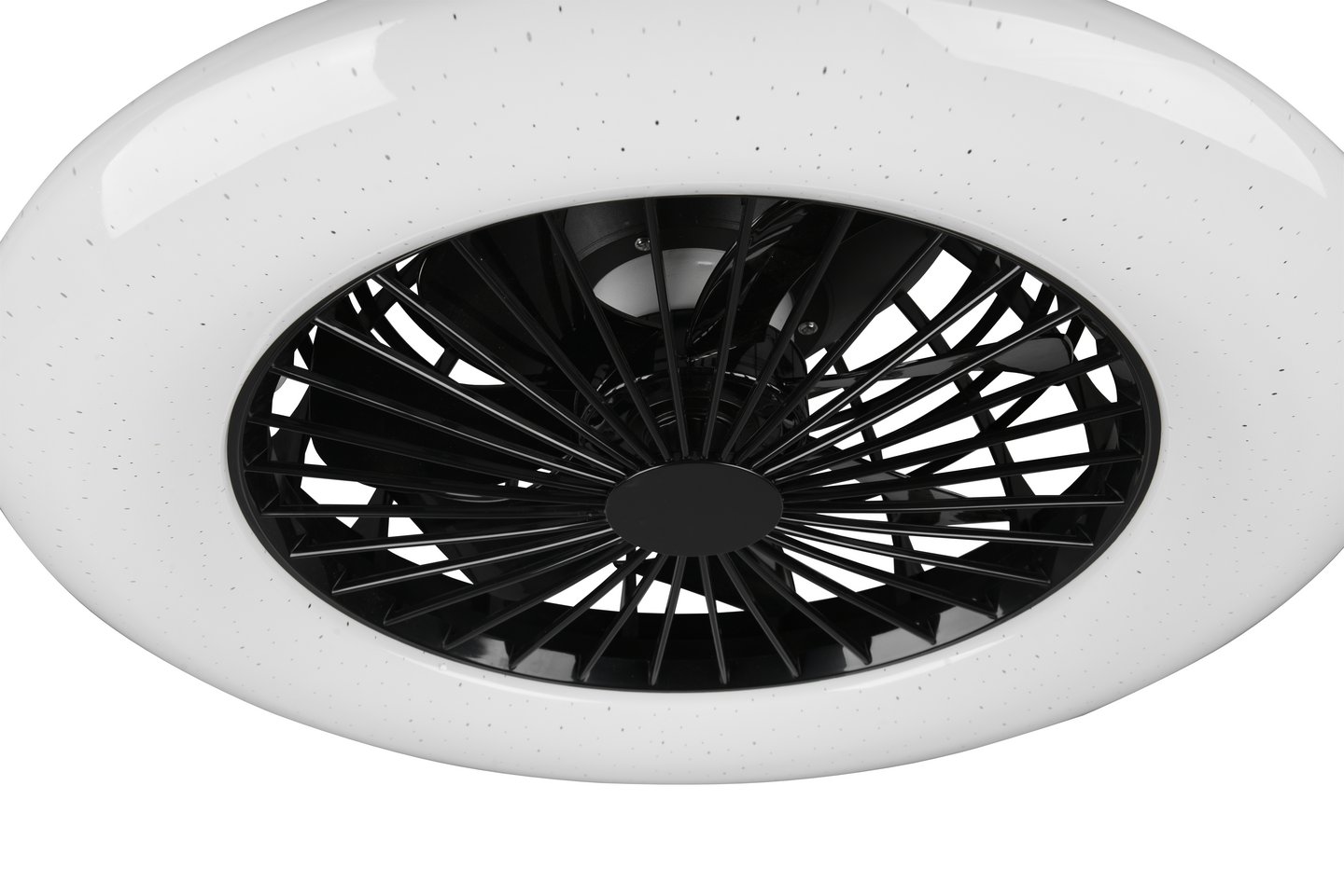 Tuuletinplafond TRIO Stralsund led 26,8W mattamusta Starlight