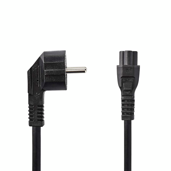 Virtakaapeli Nedis C5 2m Schuko IEC-320-C5