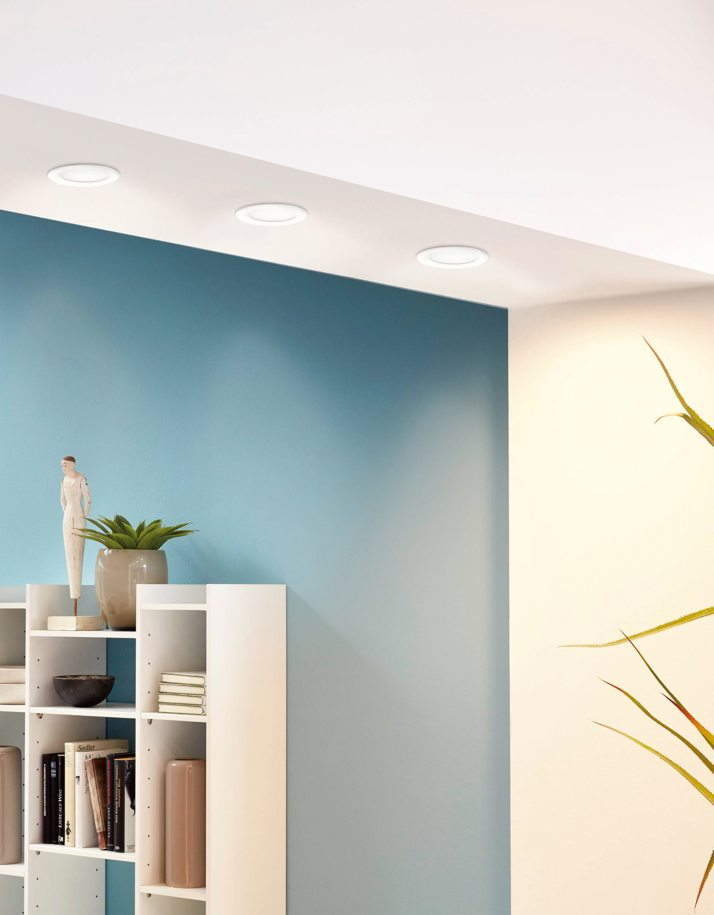 Alasvalo EGLO Fueva 5 117mm 5,5W 650lm 3000K led valkoinen